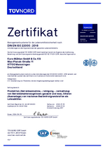 DIN EN ISO 22000